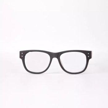 rechteckige Holzbrille 3095 7