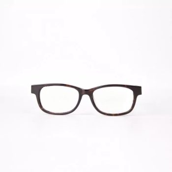 rechteckige Wood/Tr 90 Brille 3088 7