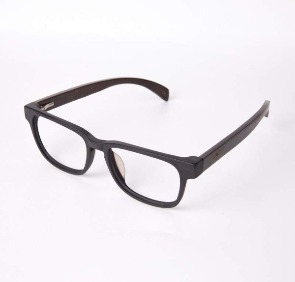 rechteckige Wood/Tr 90 Brille 3085 3